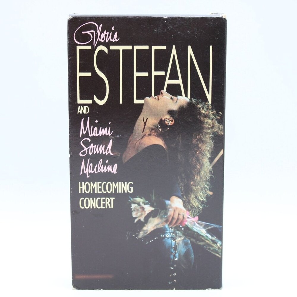 Gloria Estefan And Miami Sound Machine Homecoming Concert VHS 1989 19V-49017 a